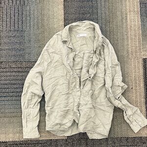 Zara Beige Casual Shirt